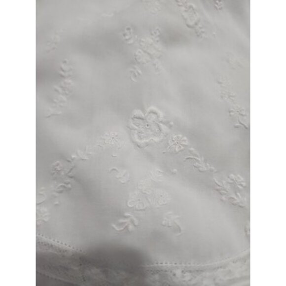 Vintage 60s CHERUBS Designer Collection Baby Christening Gown Slip Bonnet Set NB - Picture 8 of 16